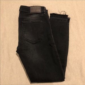 Zara faded black jeans 26